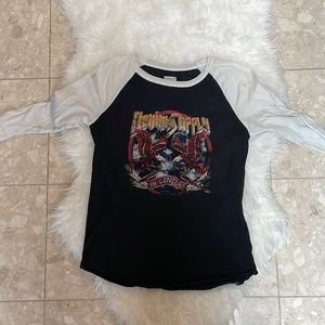 Denim and supply Ralph Lauren 3/4 length t shirt size small